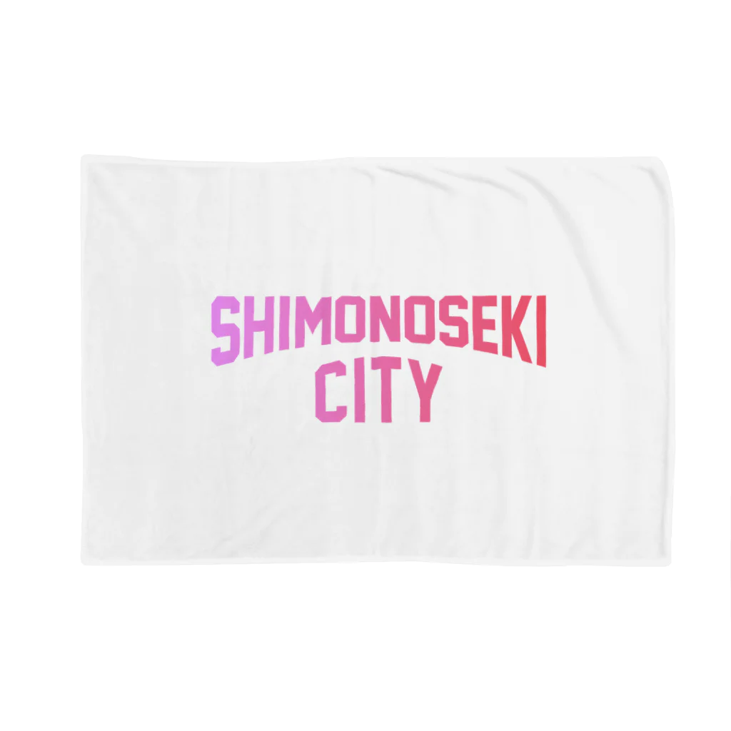 JIMOTOE Wear Local Japanの下関市 SHIMONOSEKI CITY Blanket