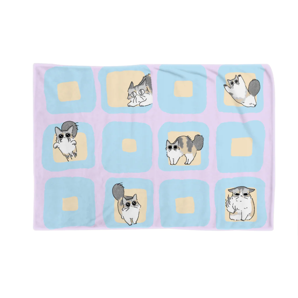 かぼパ！のかぼすとぬくぬくパーリナイ Blanket