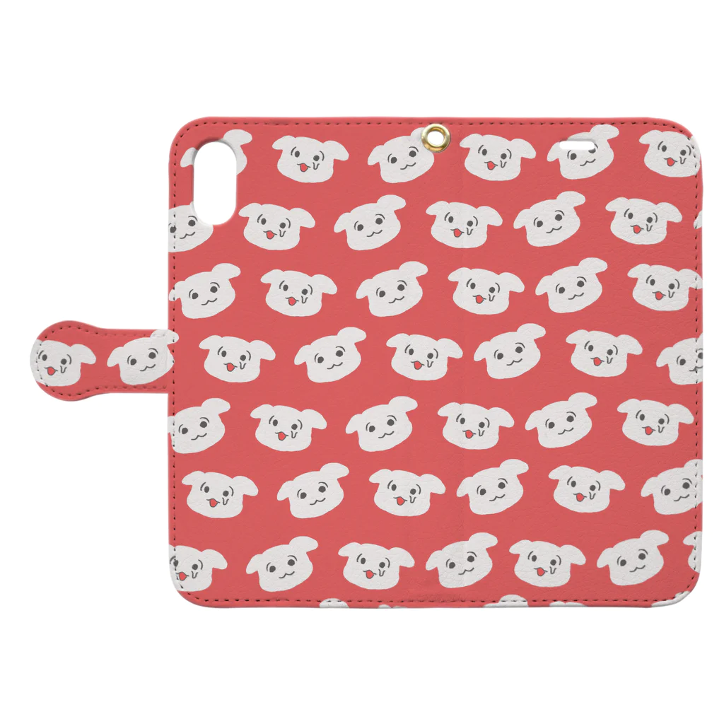にくまん子のよよがいっぱい Book-Style Smartphone Case:Opened (outside)