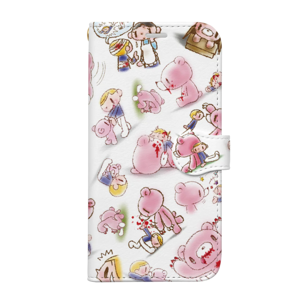 【みる】16.5㎝がま口通帳ケース❤︎ジョリーフルール　コラコラ みる様専用】16.5㎝がま口通帳ケース❤︎ジョリーフルール