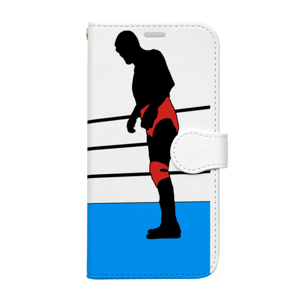 MisCreAntミスクリアントのザ・昭和プロレス Book-Style Smartphone Case