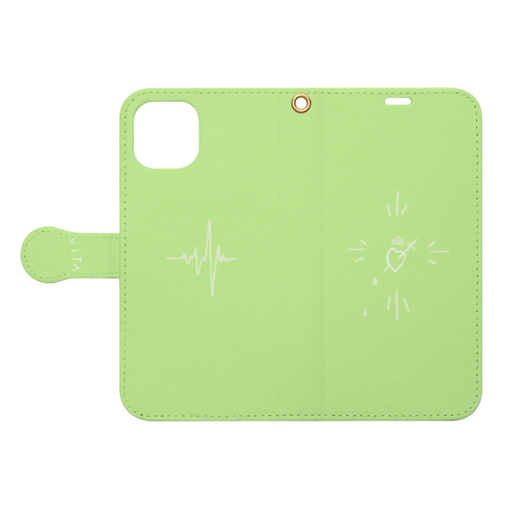 VITAのLife Book-Style Smartphone Case:Opened (outside)