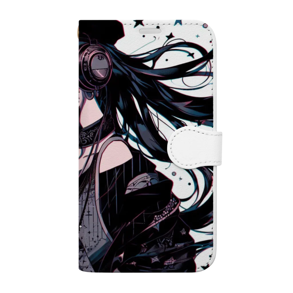 zaisuの音楽女子３ Book-Style Smartphone Case