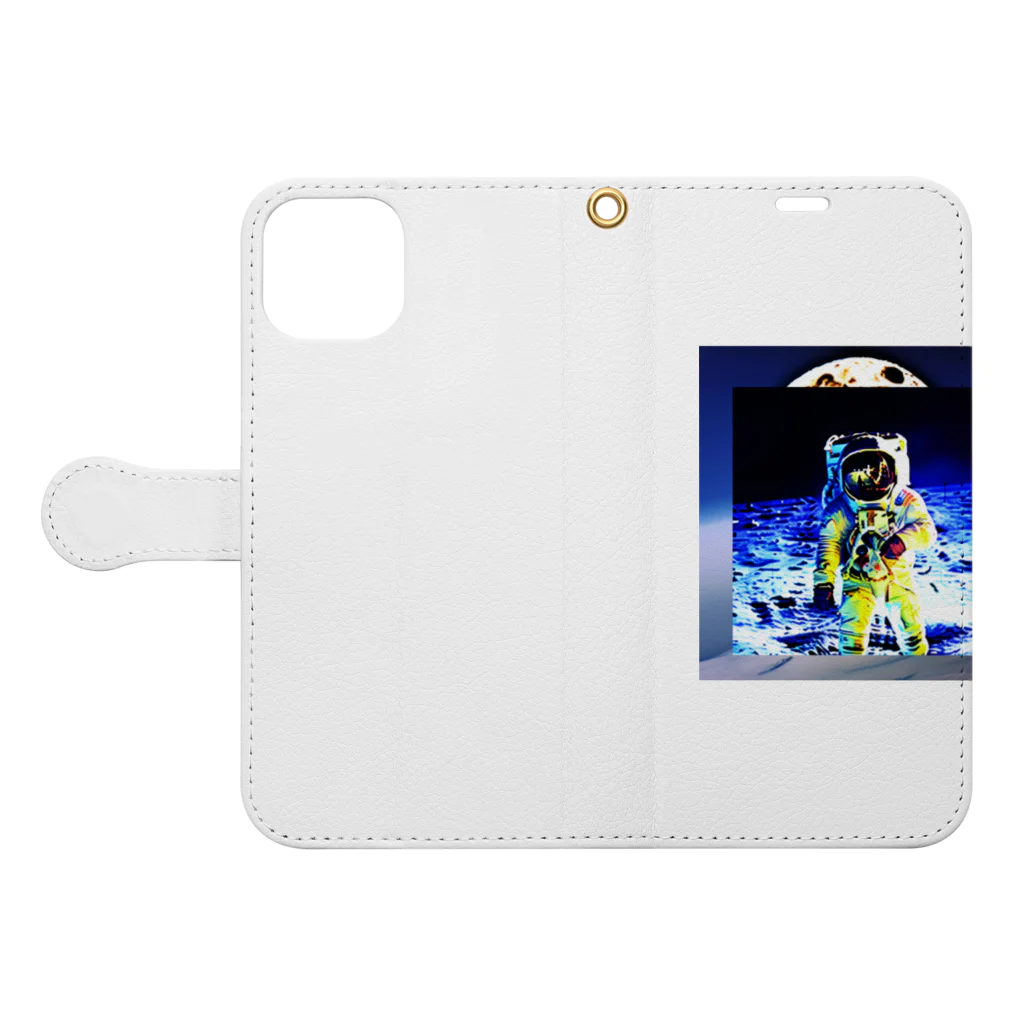 ワイルドファンタジーのスペースWORLD Book-Style Smartphone Case:Opened (outside)