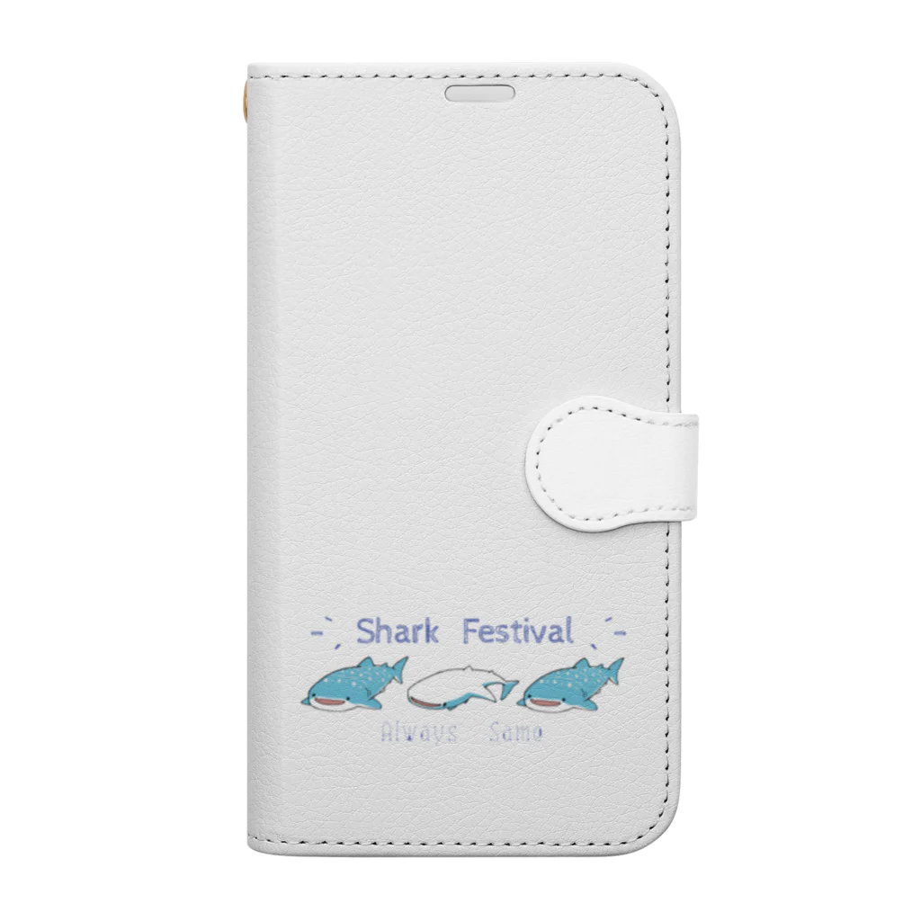 神平むつ🦈⚓️のじんべいスマホケース Book-Style Smartphone Case