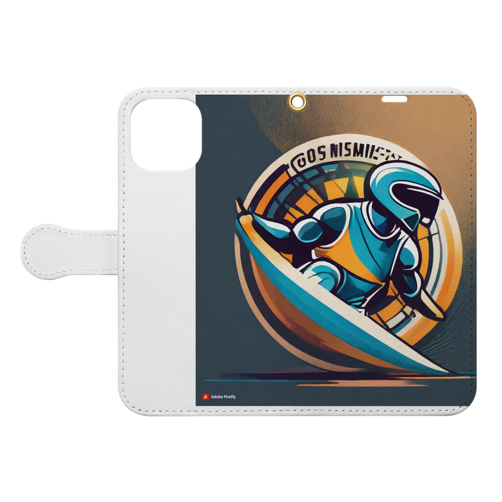 KF20のPulseAthletica Book-Style Smartphone Case:Opened (outside)
