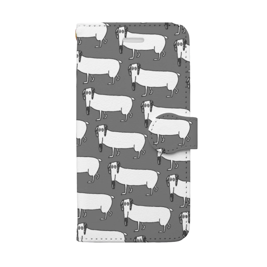 くらきち ONLINE SHOPのダックスフント Book-Style Smartphone Case