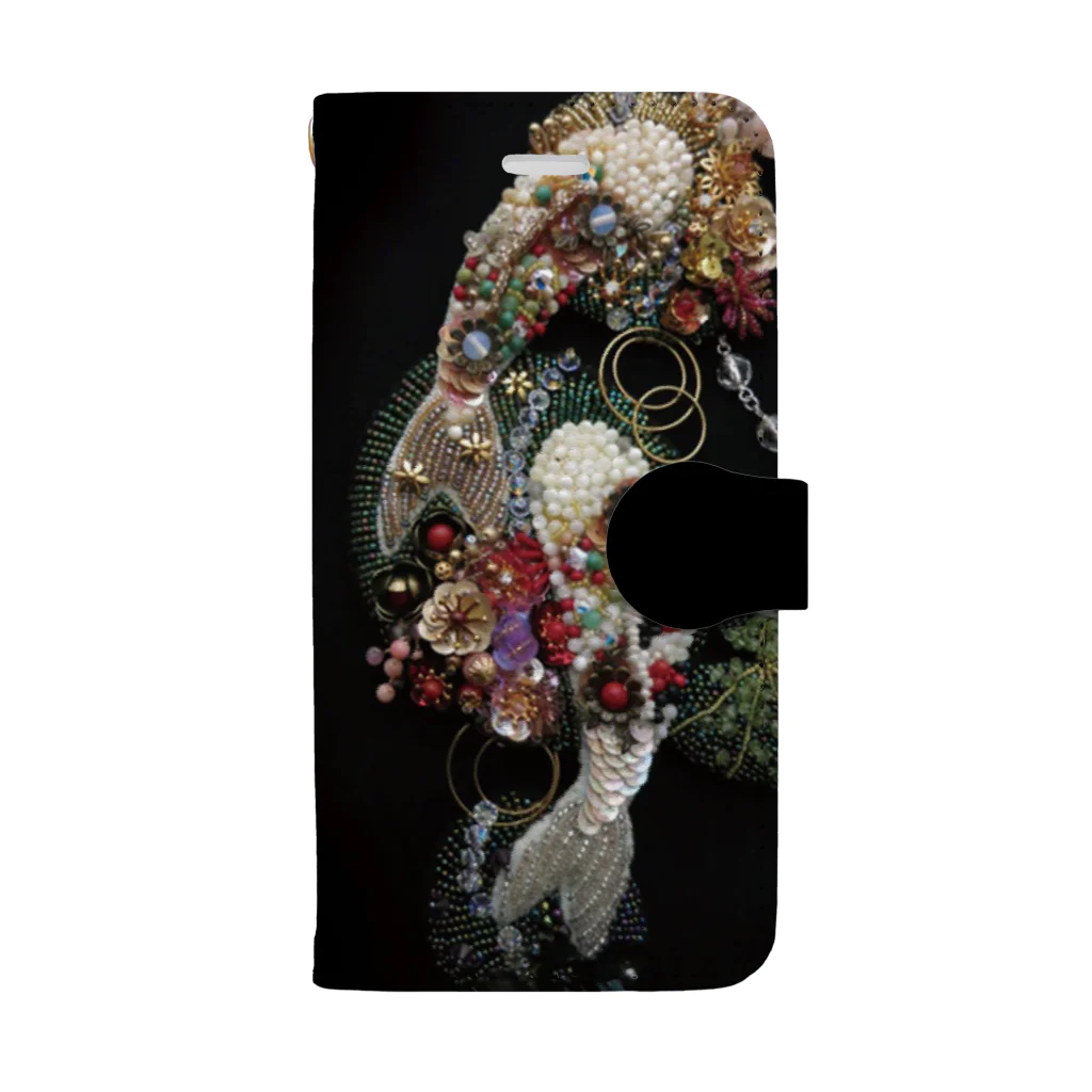 01 goodsの鯉 Book-Style Smartphone Case