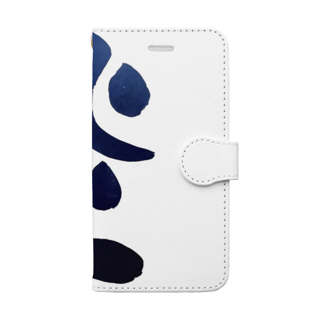 Yuki Matsutakeの干支梵字シリーズ【虚空蔵菩薩】 Book-Style Smartphone Case