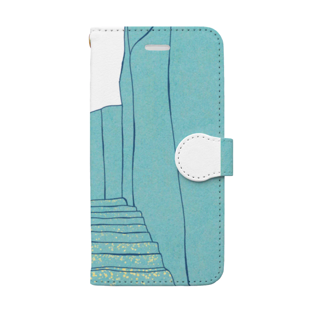 ねこや Ryoko -猫屋 りょうこ-のねこ　目指す景色 Book-Style Smartphone Case