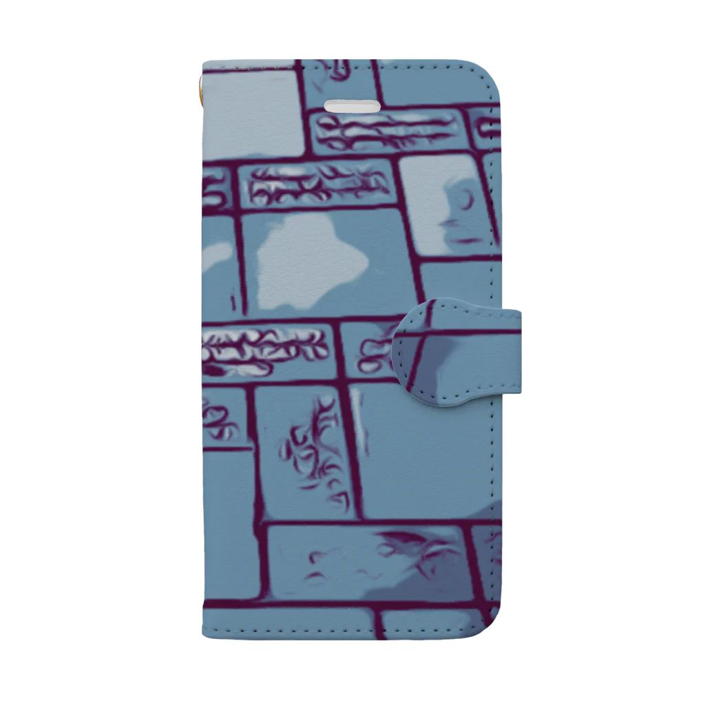 わらしゃんどの舗道 Book-Style Smartphone Case