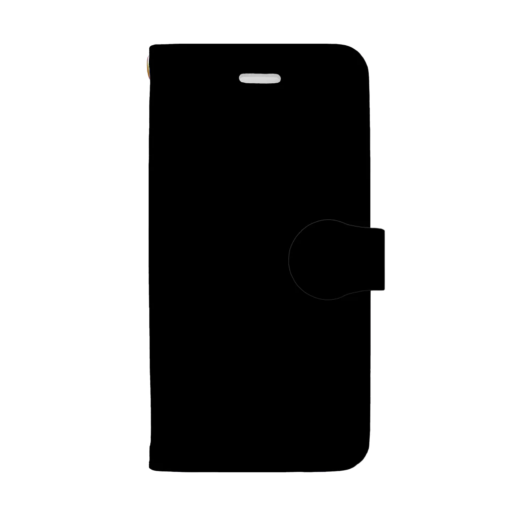 まろ屋のくつ下をはいたネコが玄関で Book-Style Smartphone Case