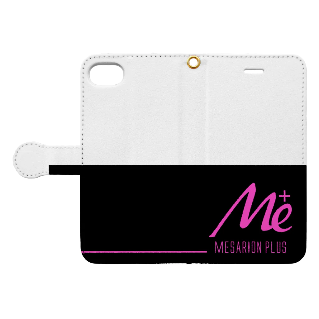 「BLACKPINK」のMESARION＋（ピンク）02 Book-Style Smartphone Case:Opened (outside)