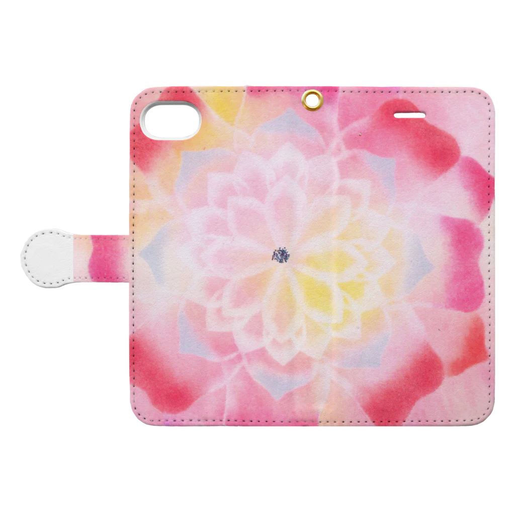 Colorful MoonのHey my bro. Book-Style Smartphone Case:Opened (outside)