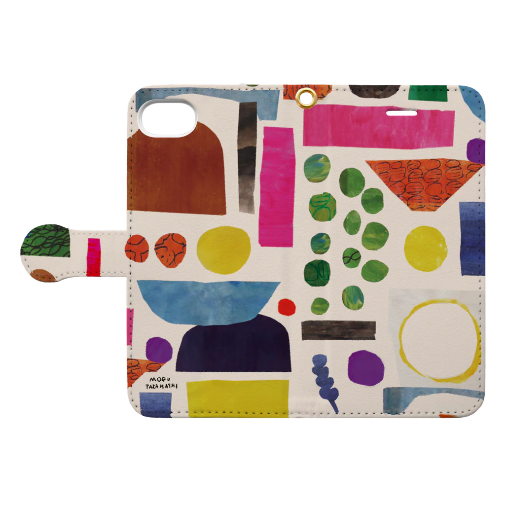 Mogu TakahashiのDaydreaming (手帳型) Book-Style Smartphone Case:Opened (outside)