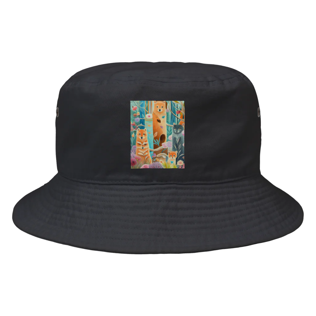 soramame1119の森の中の世界 Bucket Hat