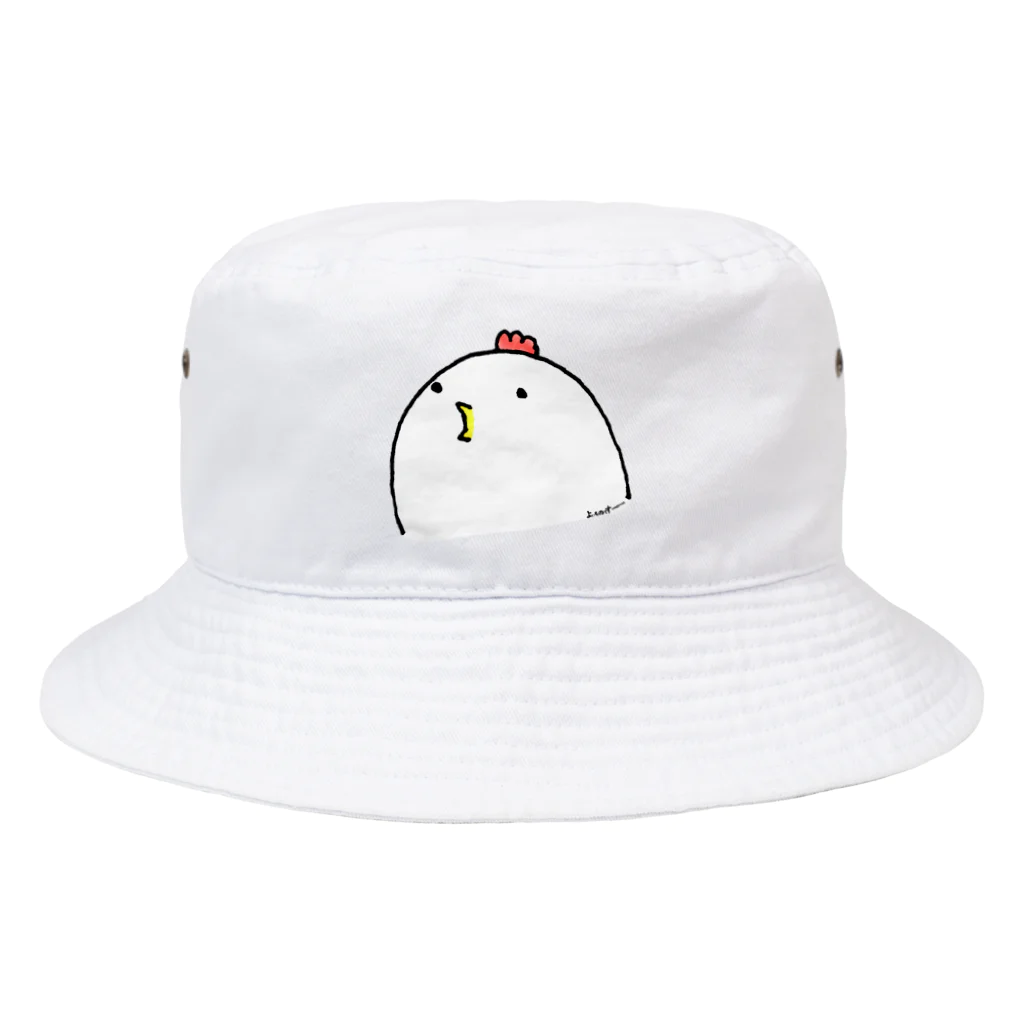 Cɐkeccooのよいものです-ぺこぺことり Bucket Hat