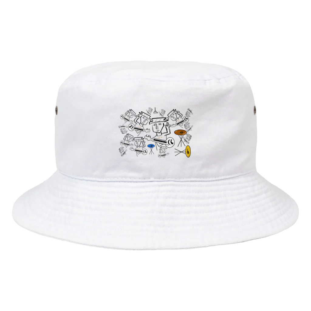 hrdの作業場の陽気な人たち Bucket Hat