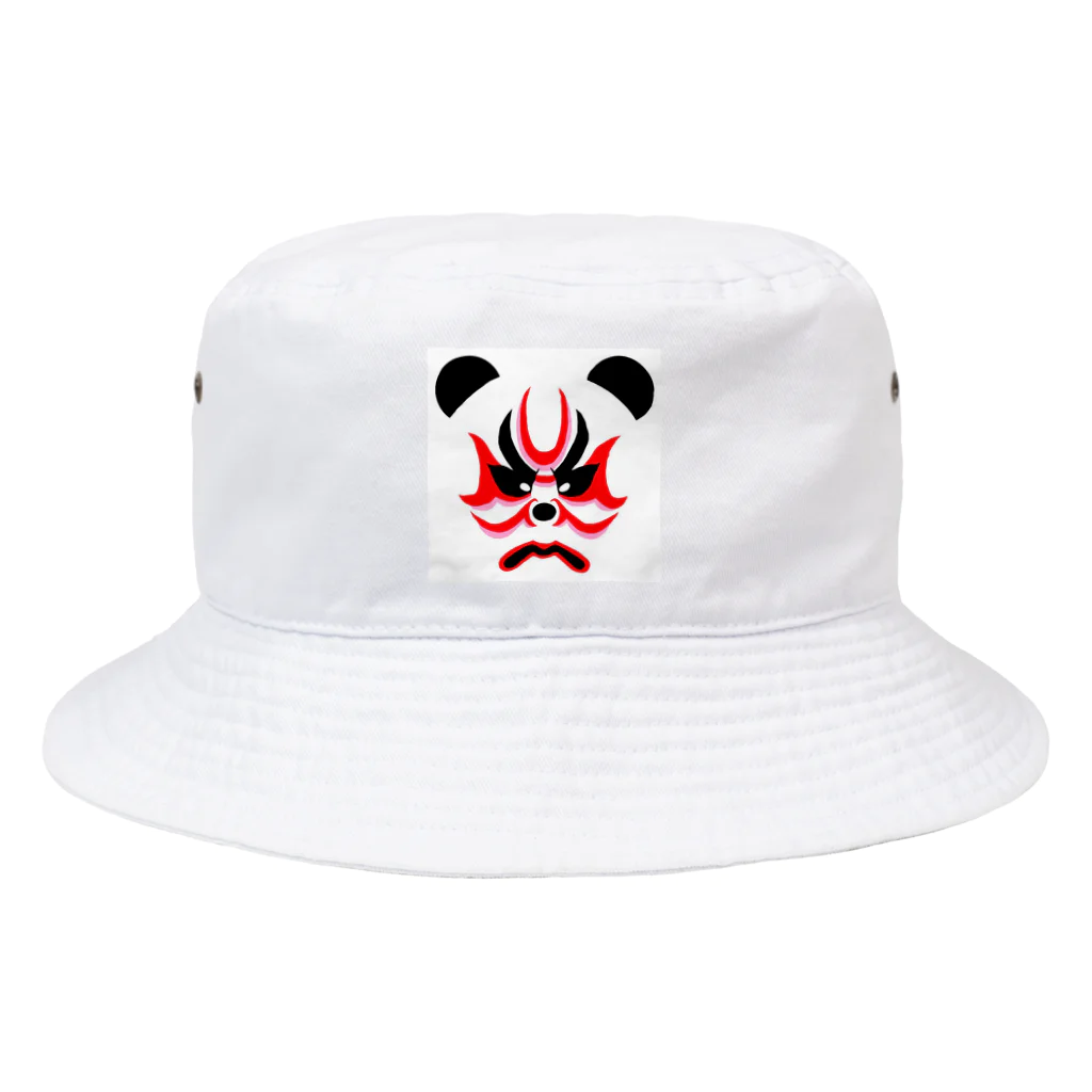 日々好日屋2号店の隈取りパンダ Bucket Hat