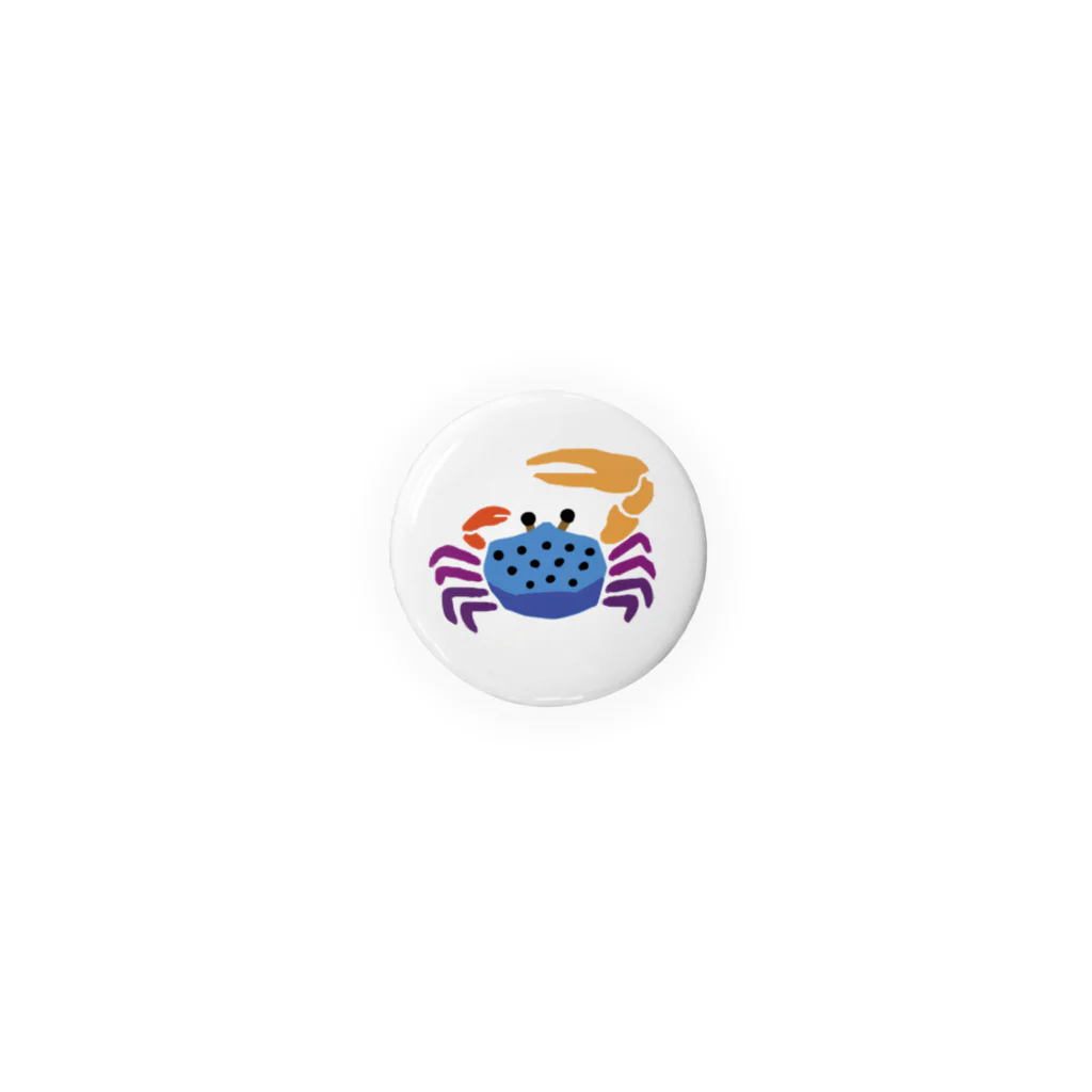 しまのなかまfromIRIOMOTEのしまのなかま　ルリマダラシオマネキ Tin Badge