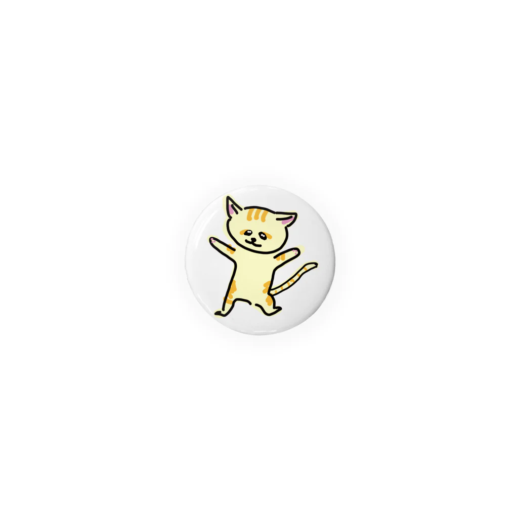 akane_art（茜音工房）の踊るスナネコ Tin Badge