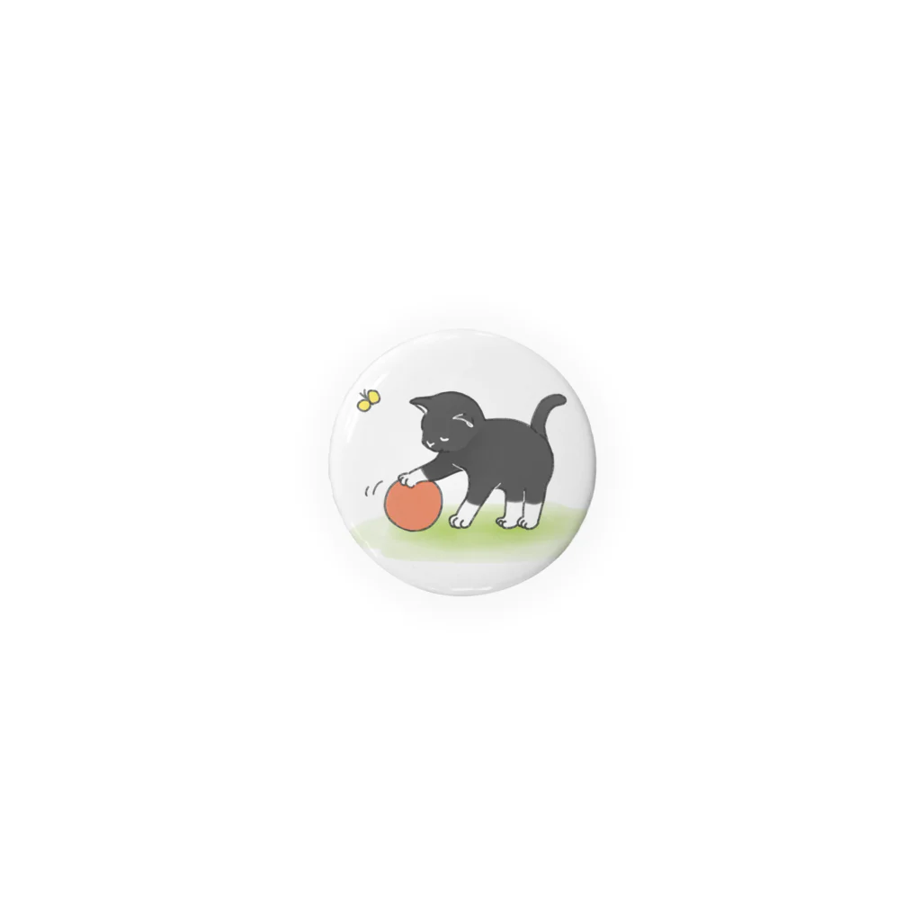 連弾兄弟のくつしたねこ Tin Badge
