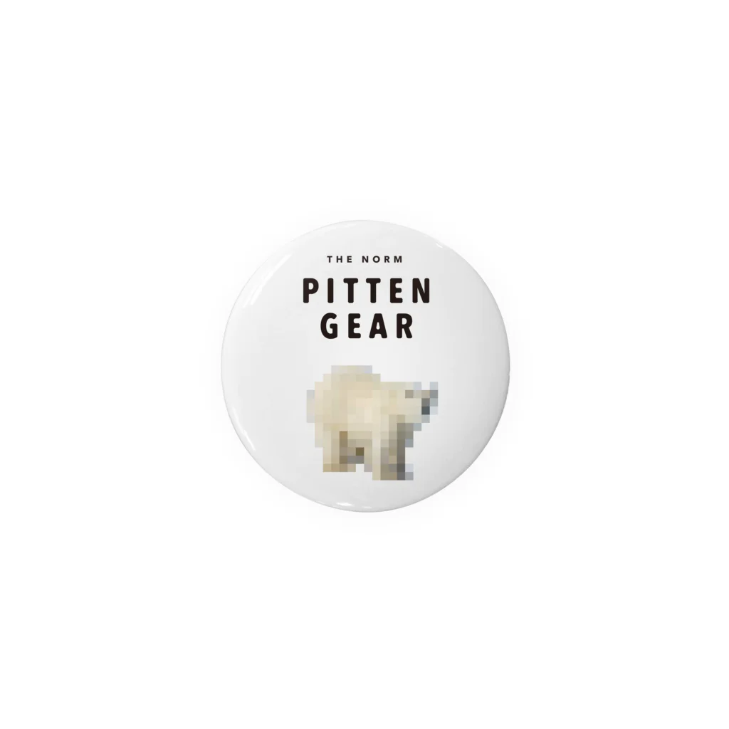PITTEN PRODUCTSのPITTEN ZOO PX ANIMAL #4 Tin Badge