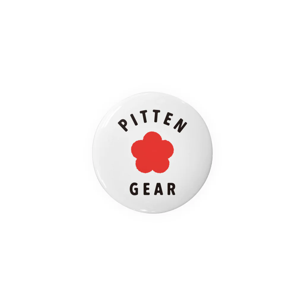 PITTEN PRODUCTSのPITTEN FLOWER #3 Tin Badge