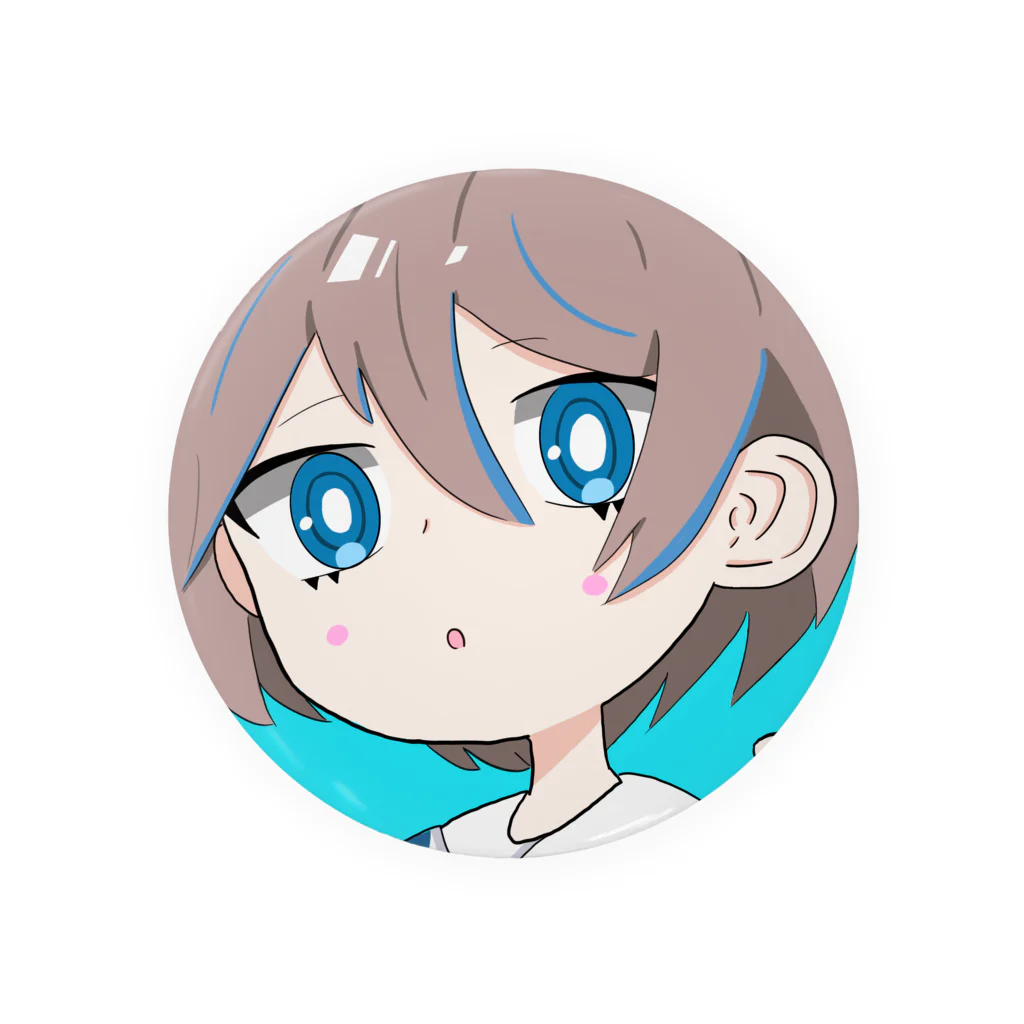 たいやき商店の【すたぷら】缶バッチ Tin Badge