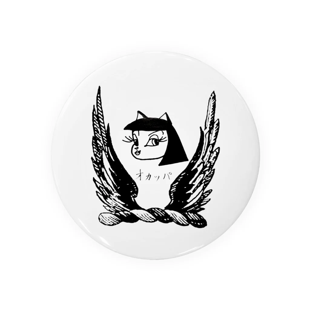 オカッパのオカッパ Tin Badge