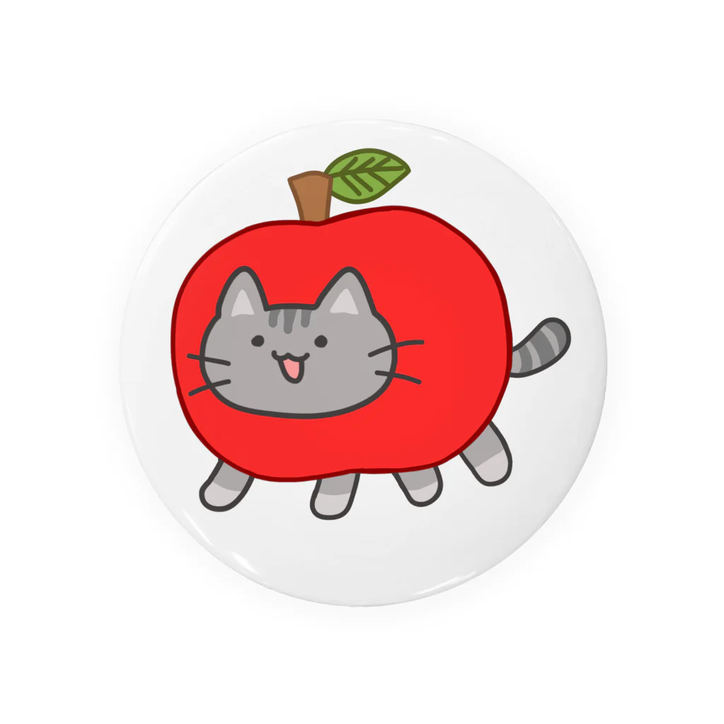 くだものにゃんこ店のあっぷるにゃんこ Tin Badge