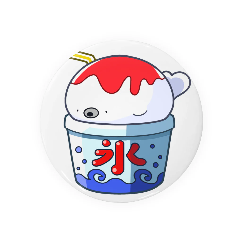 あざらしごおり / あももまーけっと ( amomoilust )の缶バッジ