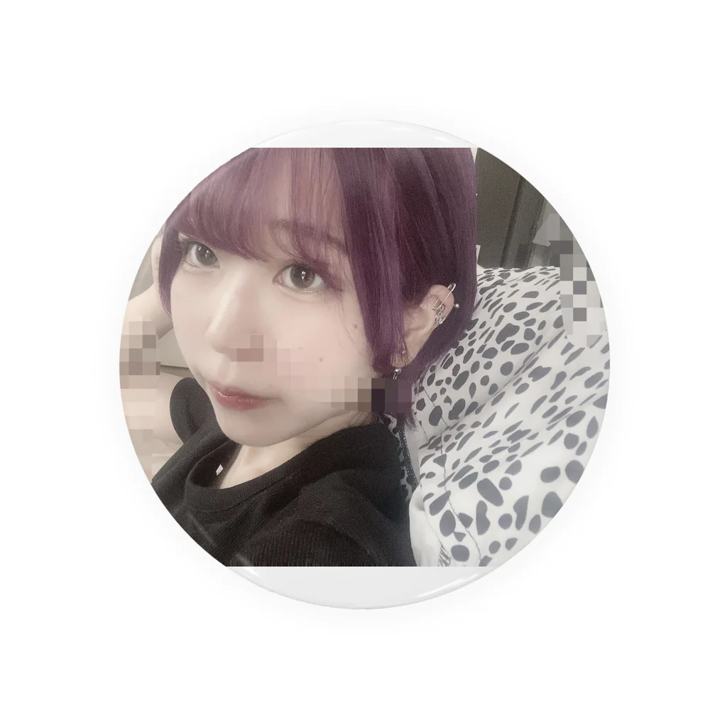 たぬきの紫ギャル芋 Tin Badge