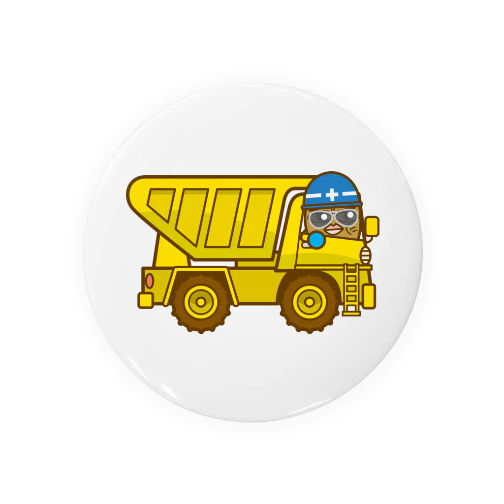 コメビツくんのゴブヅキくんのダンプカー Tin Badge