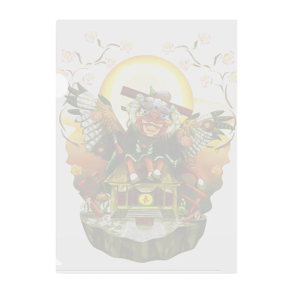 あーとイラスト工房の初夢の魔物 Clear File Folder