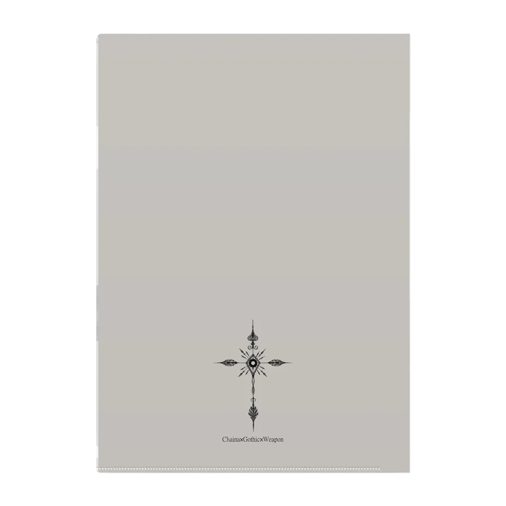 皐月 恵 -Kei Satsuki-のチャイナ×ゴシック×武器 Clear File Folder