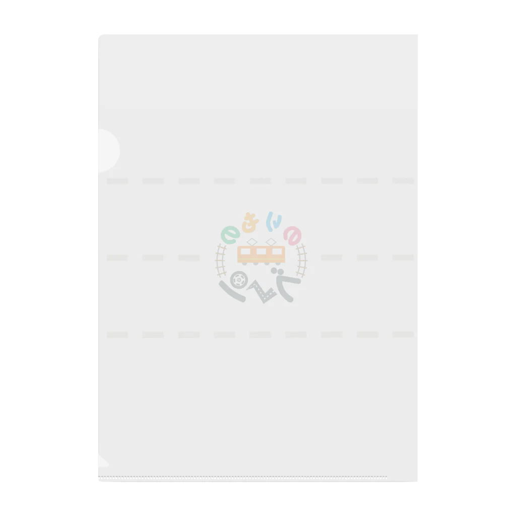 ブーンののりものブーン2 Clear File Folder