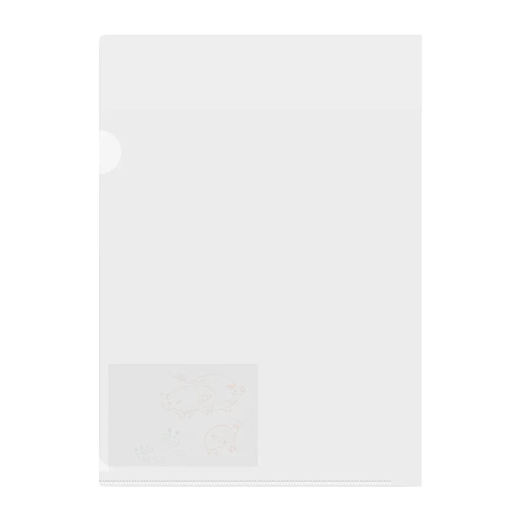 cowコーポレーションのリアル・pigz Clear File Folder