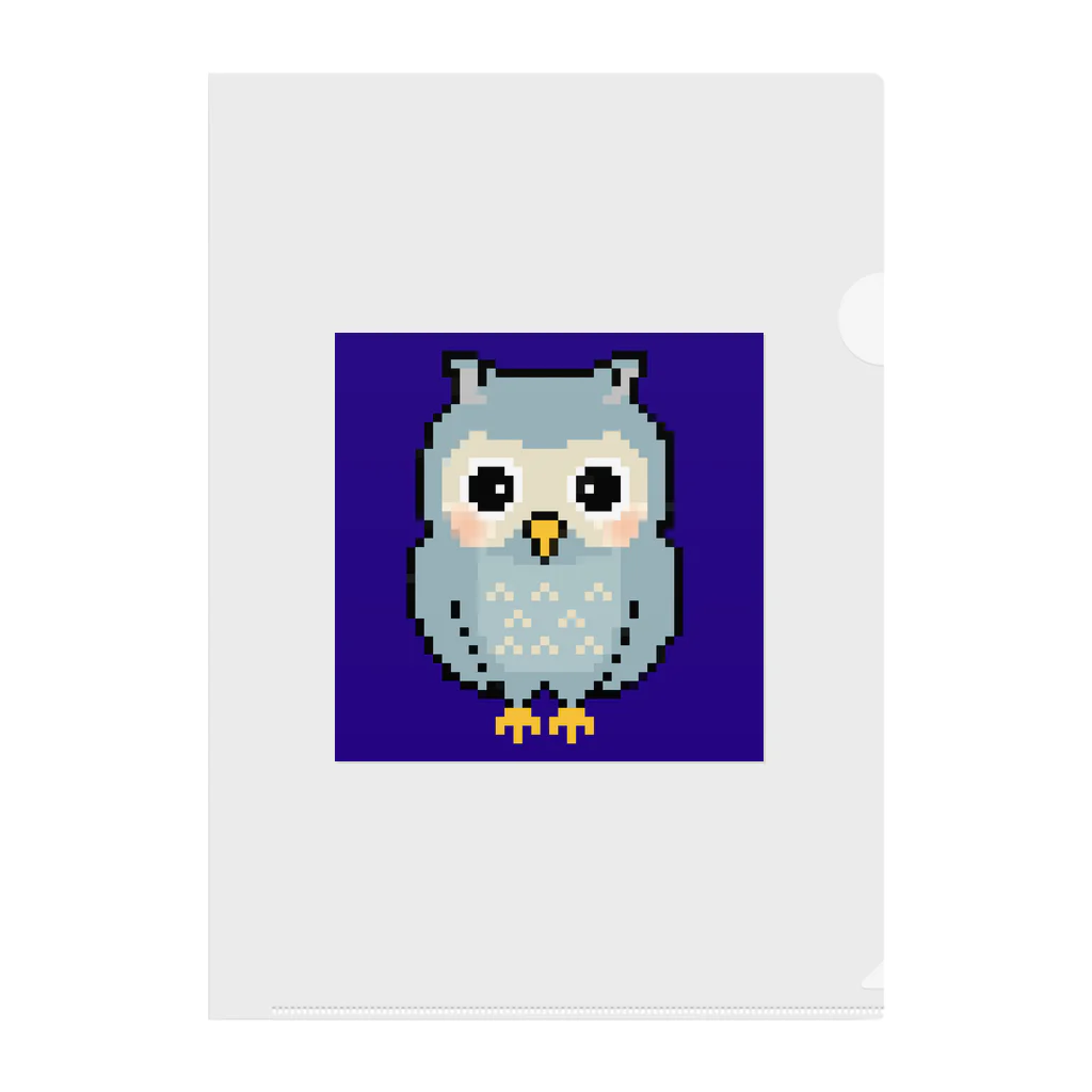フクロウのドット絵 / chicodeza by suzuri ( chicodeza )の