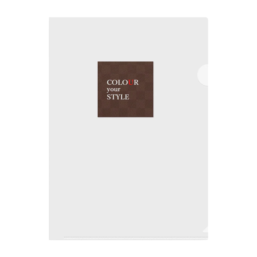 COLOUR_your_STYLEのCOLOUR your STYLE２ Clear File Folder
