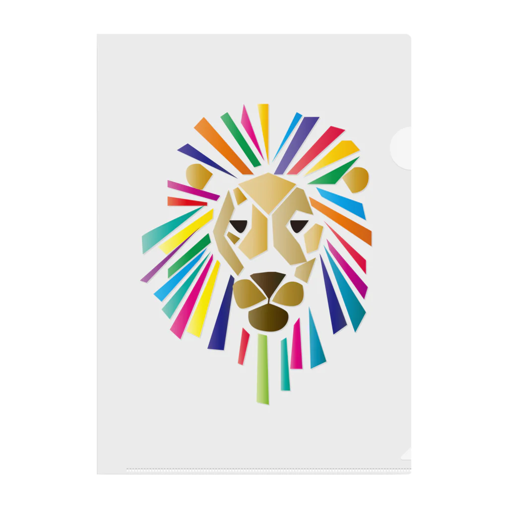 カラフルなアートなライオンイラスト / chicodeza by suzuri