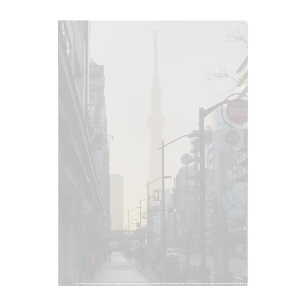 p-dog creation.gpのp-dog in Tokyo Clear File Folder