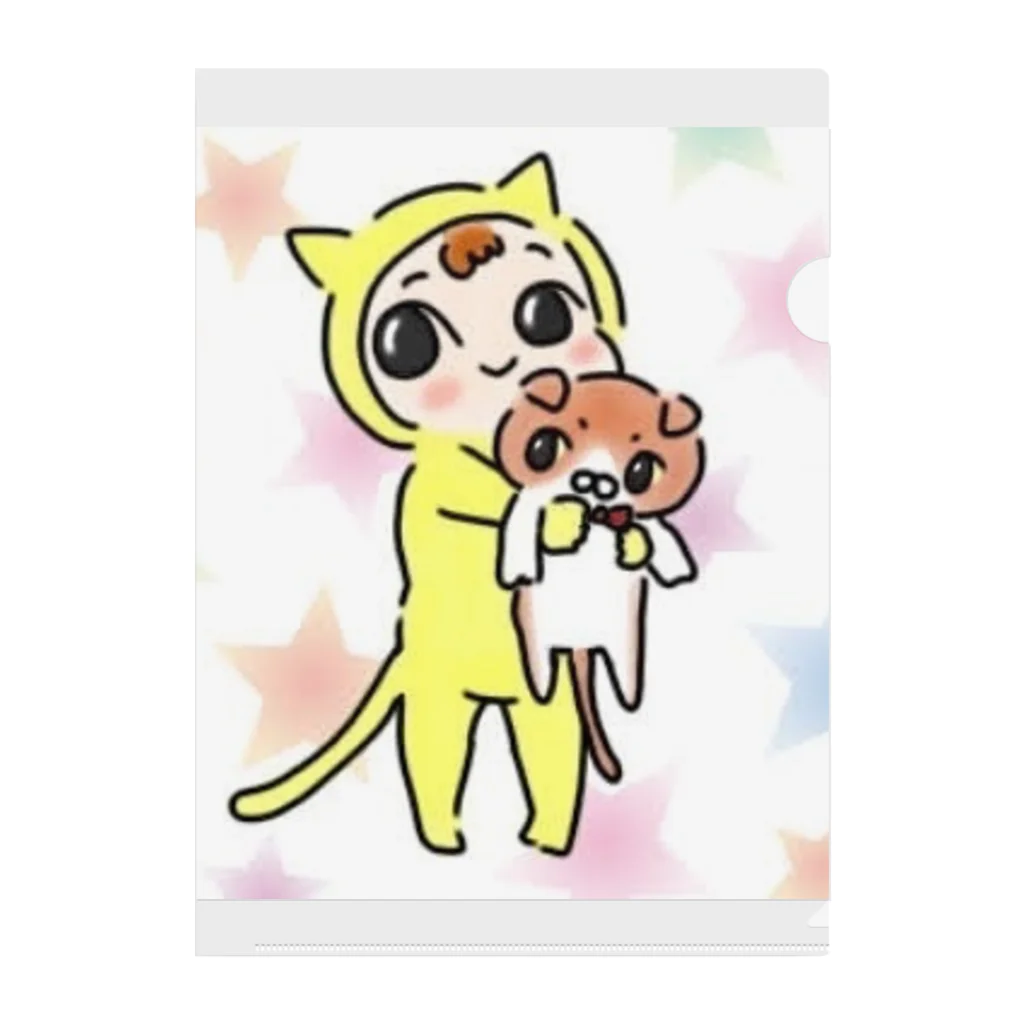 さぼてんのネコミュニケーションのにぃたんと一緒 Clear File Folder