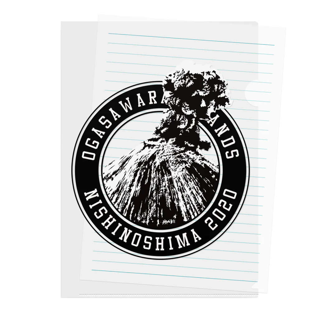 Dr-Eishuの西之島クリアファイル Clear File Folder