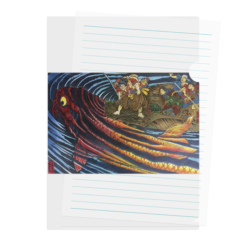 maho8042の鬼若丸ちゃん Clear File Folder