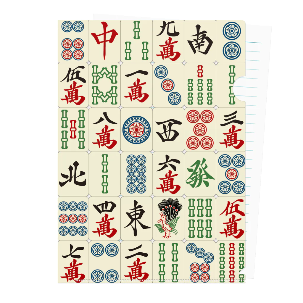 麻雀牌模様 / 麻雀ロゴTシャツショップ 雀喰 -JUNK