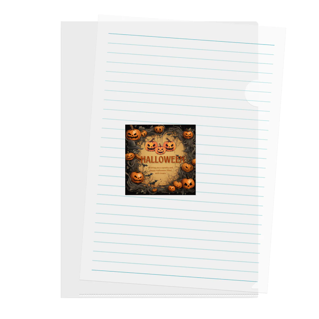 FINE ARTのハロウィングッズ色々🎃 Clear File Folder