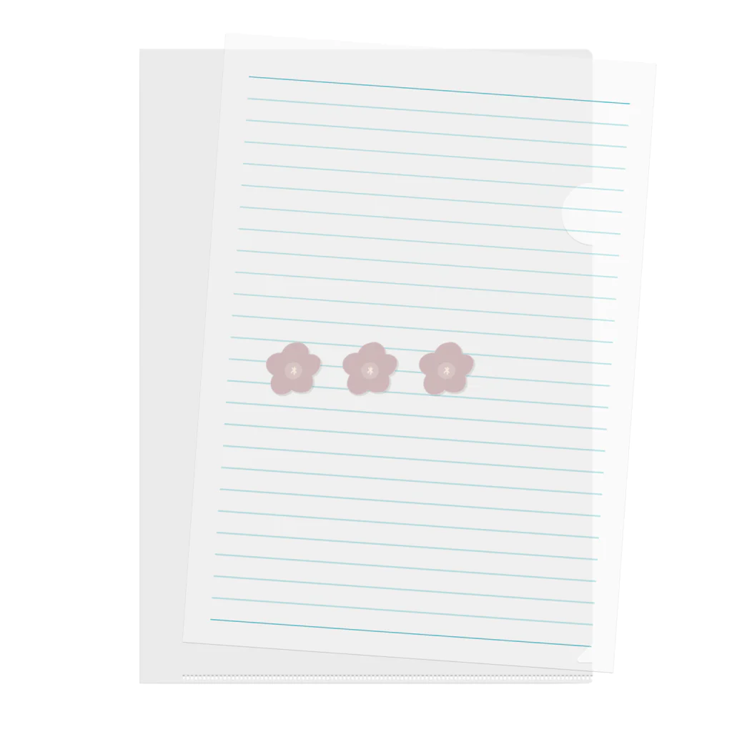 mugiのohana🌷 Clear File Folder
