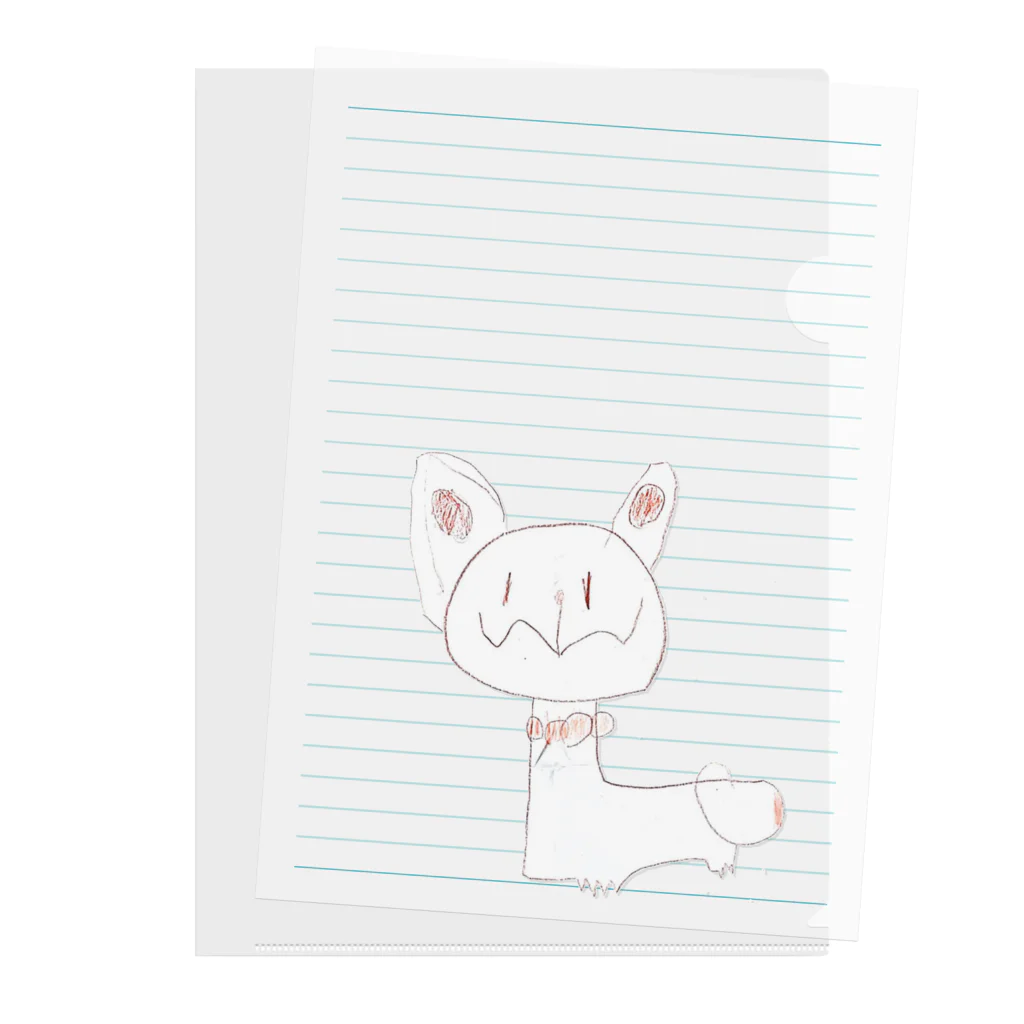 mugi&mugiの末っ子のペット Clear File Folder