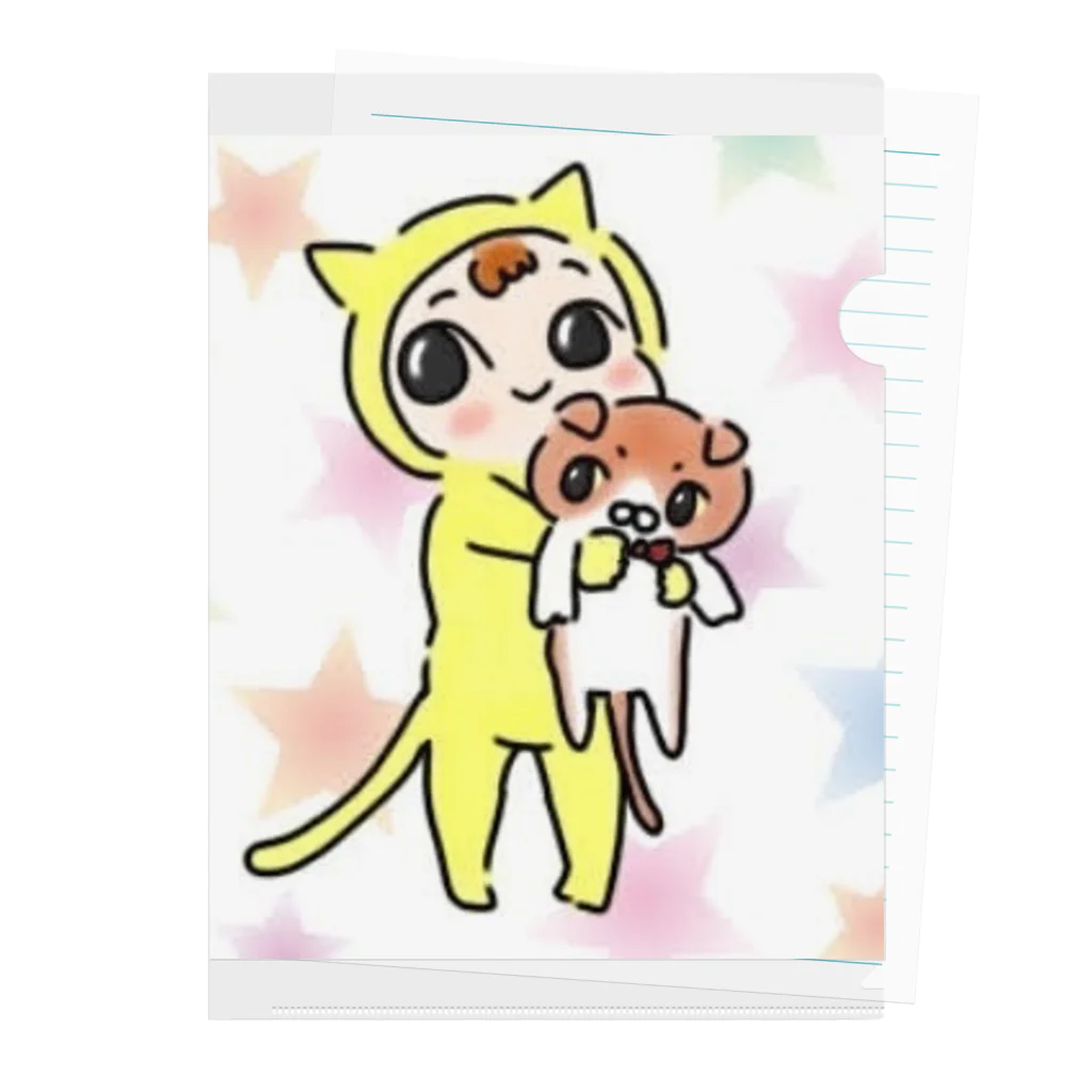 さぼてんのネコミュニケーションのにぃたんと一緒 Clear File Folder